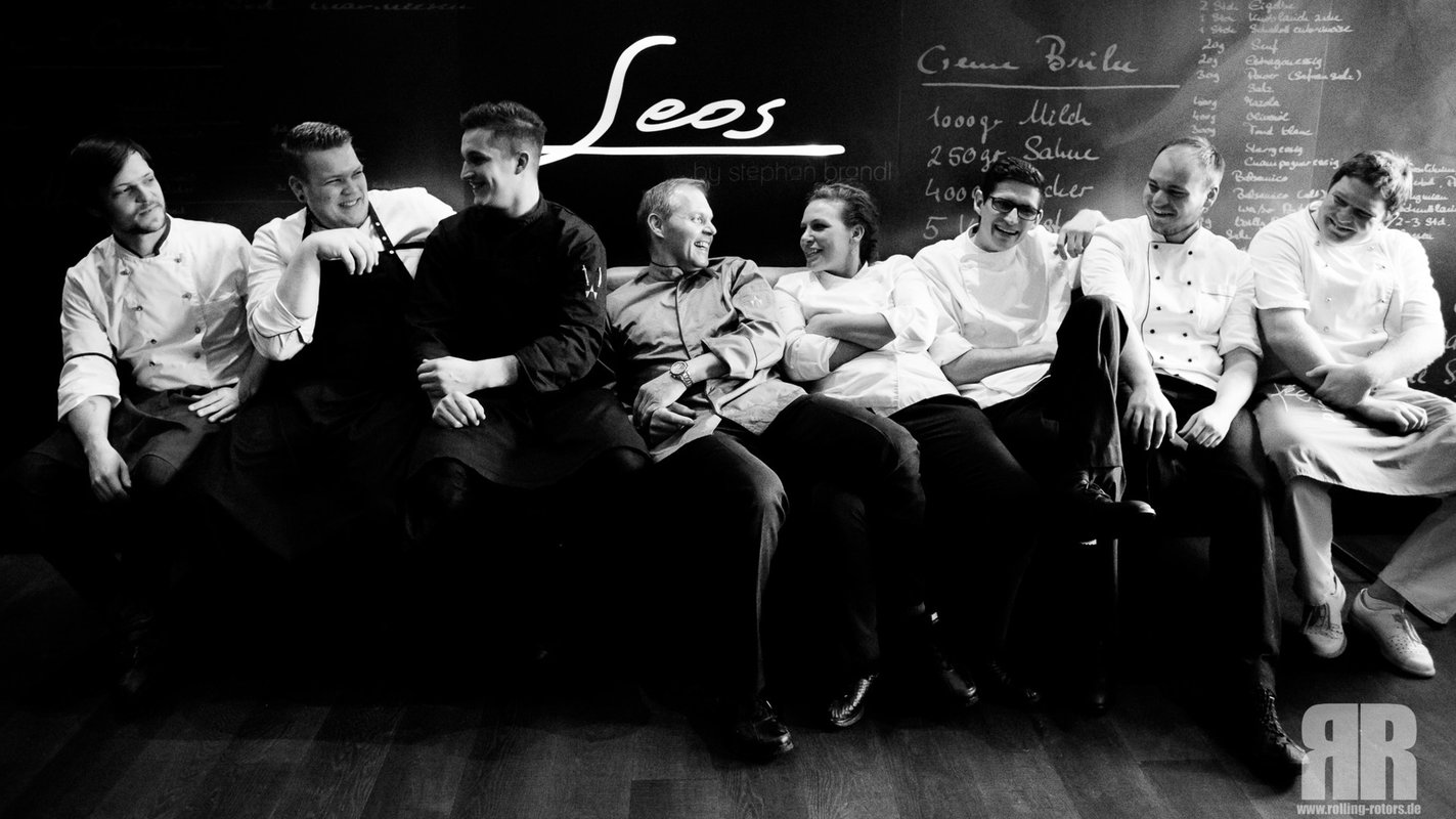 Team-Foto des Gourmetrestaurants Leos