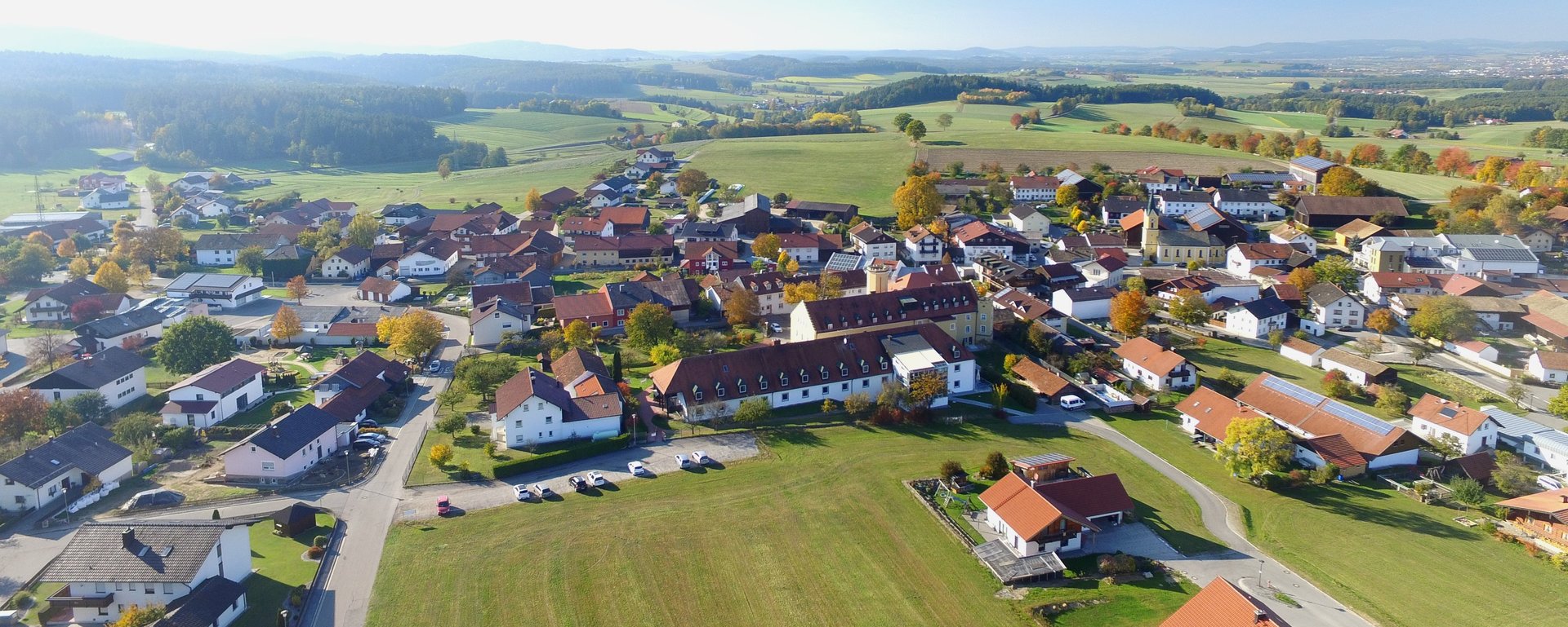 Zandt Drohnenansicht über Zandt