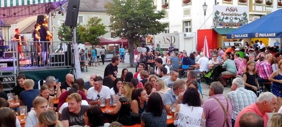 Bürgerfeststimmung in der Herrenstraße