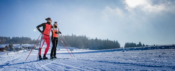 Winterfreuden beim Langlauf im Bayerischen Wald ganz oben