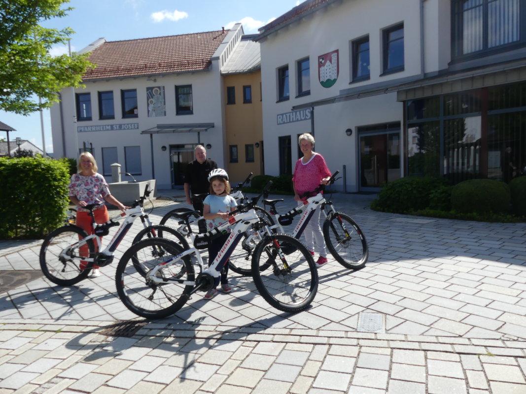 Verleih von 4 Elektro Mointainbikes der Marke Haibike zum verleihen