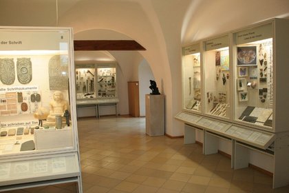 Blick auf das Museum im Schloss Altrandsberg