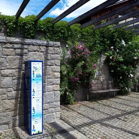 Ladeboxen für E-Bike´s am Dorfplatz in Rimbach