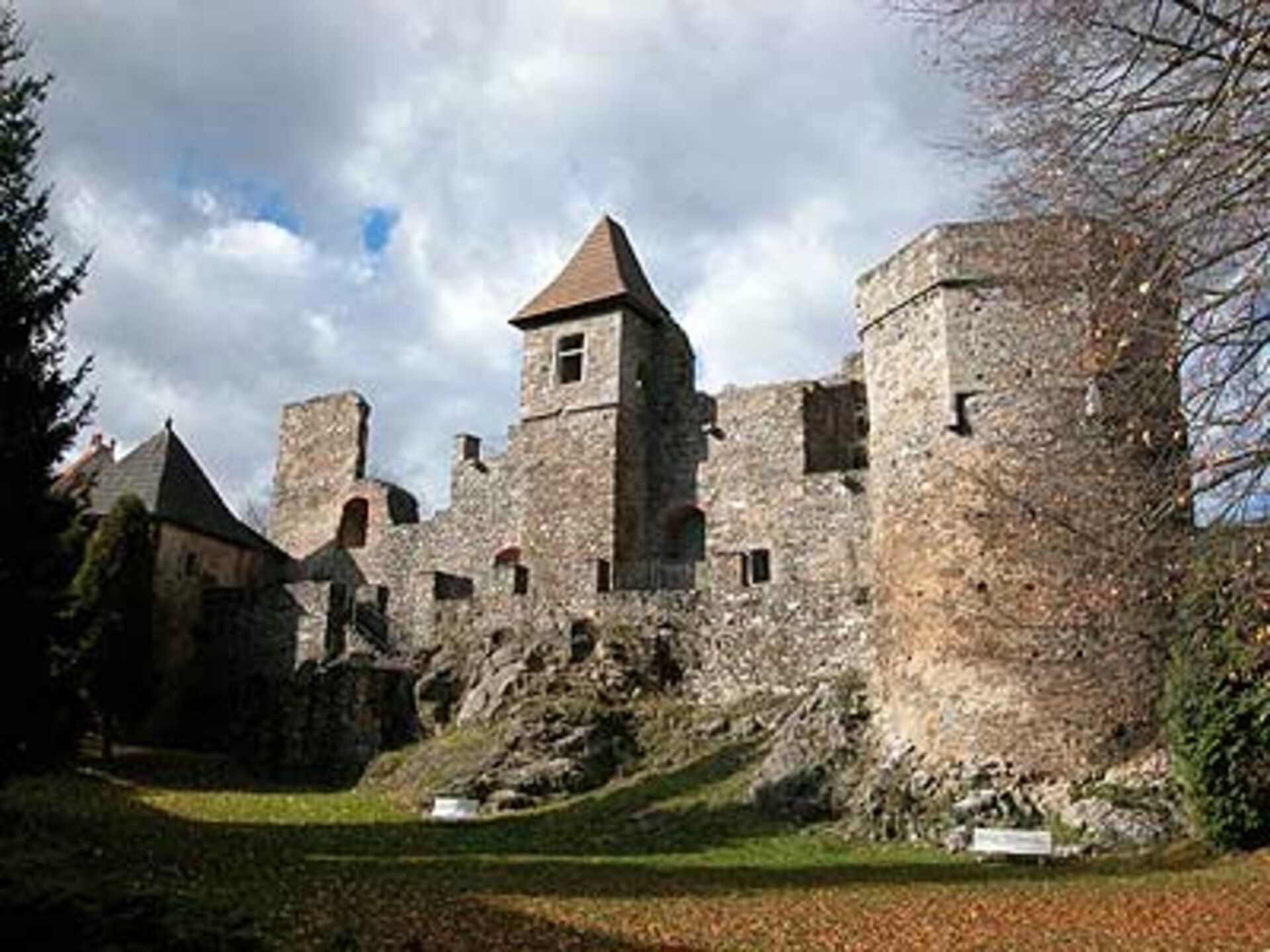 Burg und Stadt Klattau