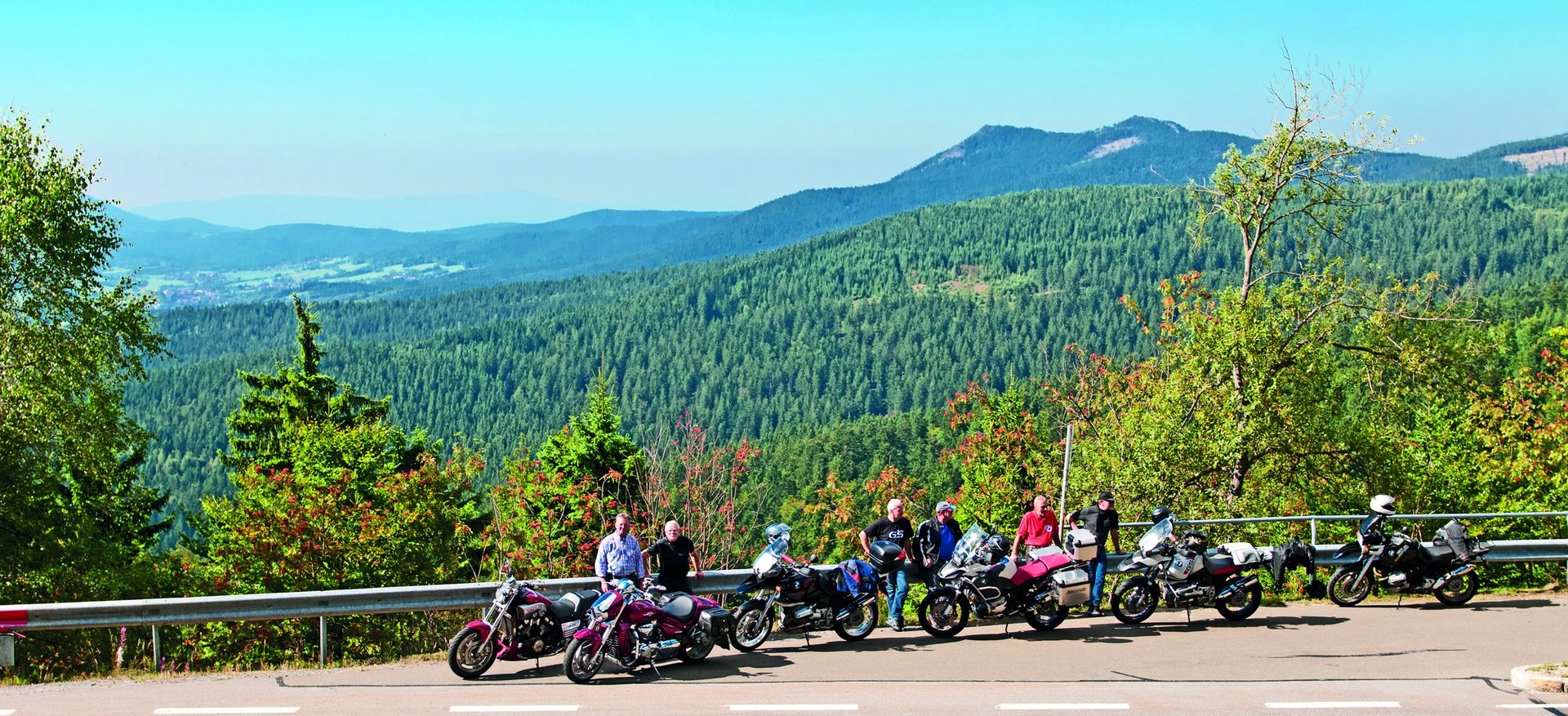 Motorrad-Touren
