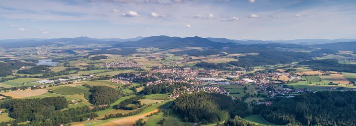 Blick in den Hohenbogenwinkel