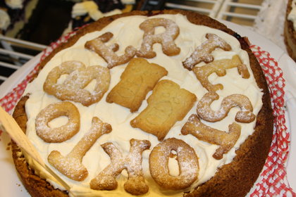 Torte mit Aufschrift Oktoberfest