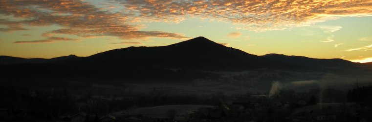 Der Kreuzfelsen im Morgenlicht